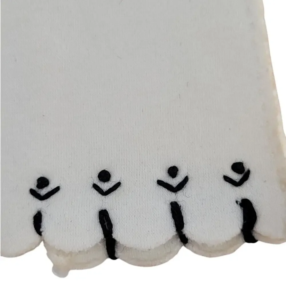 Fownes vintage white